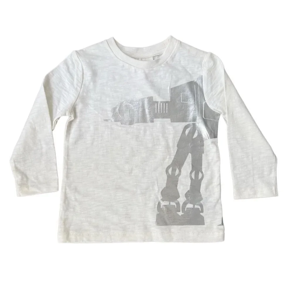 Baby Gap Star Wars AT-AT Long Sleeve Shirt 2T NWT